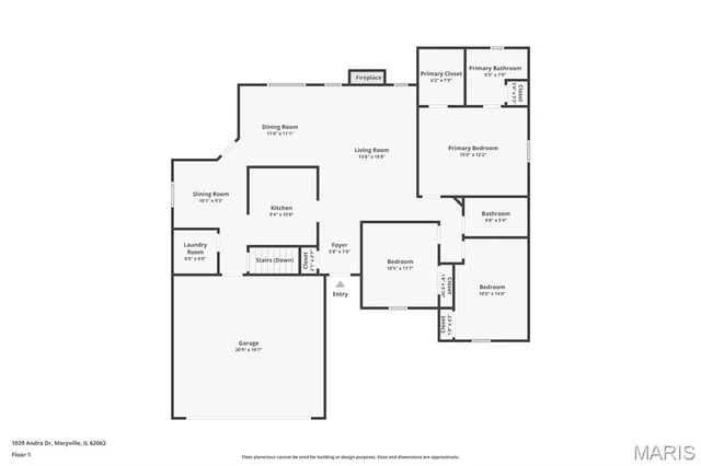 $310,000 | 1029 Andra Drive, Maryville, IL 62062