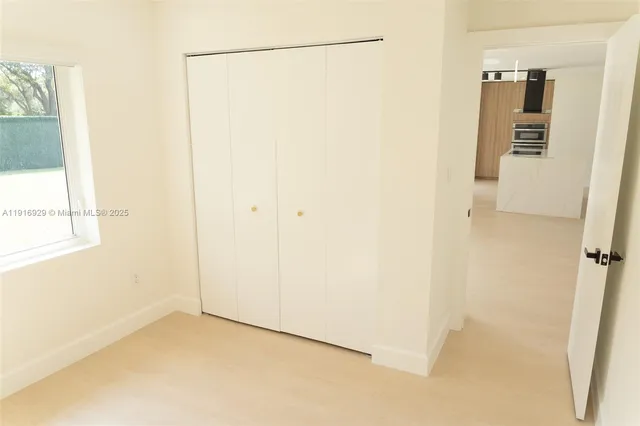 a view of a small space