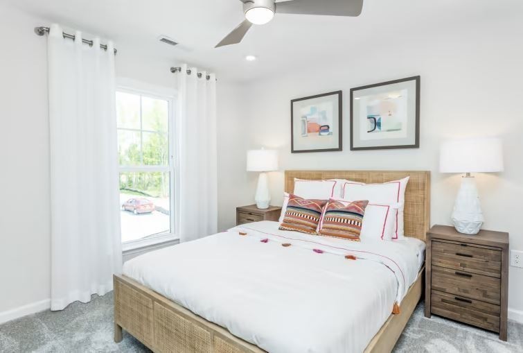 7159 Mapleside Lane Fairview, TN 37062 - Photo 24 of 38 a bedroom with a bed and a window