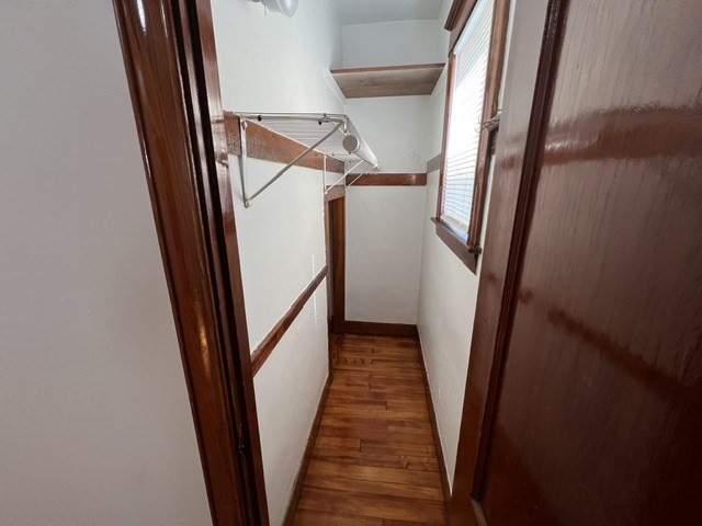 0 Lafayette Street, Unit 1 Fall River, MA 02723 - Photo 10 of 13 a view of staircase with wooden floor and white door