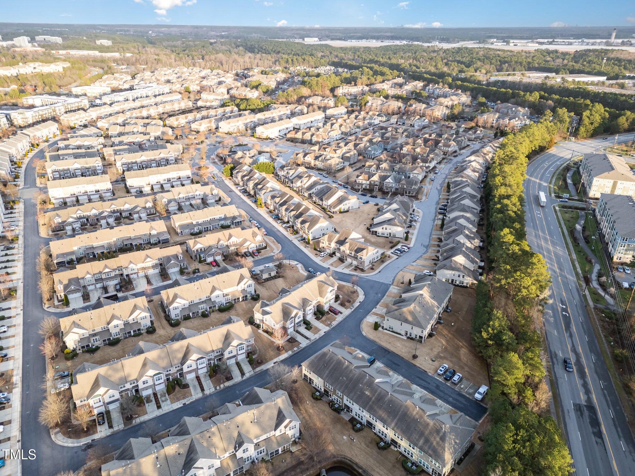 9345 Falkwood Road Raleigh, NC 27617 - Photo 29 of 32 Aerial