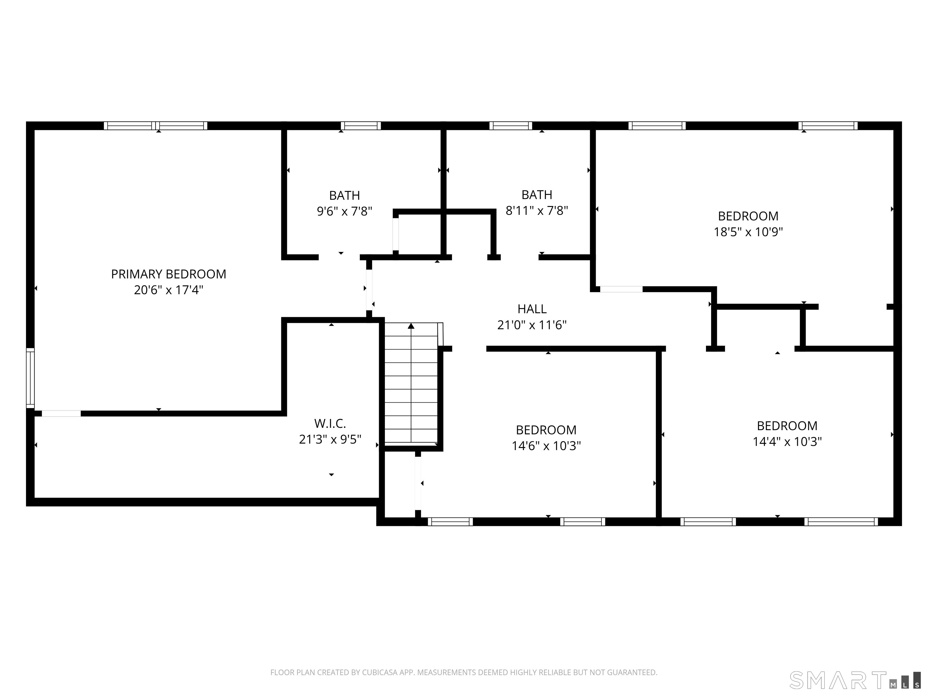 19 Woodside Way Bristol, CT 06010 - Photo 43 of 43 2nd floor plan