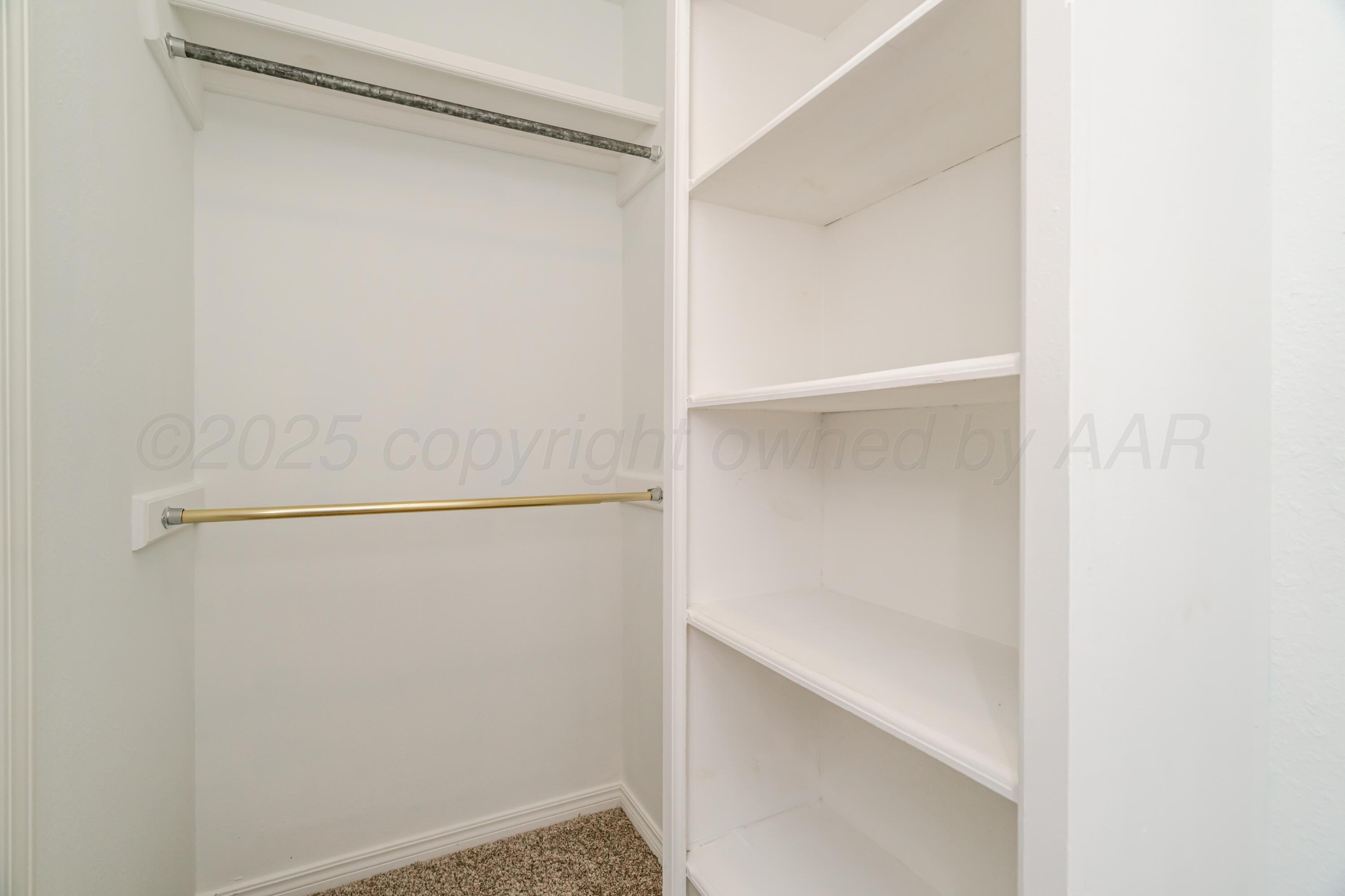 6106 Belpree Road Amarillo, TX 79106 - Photo 15 of 33 a view of closet