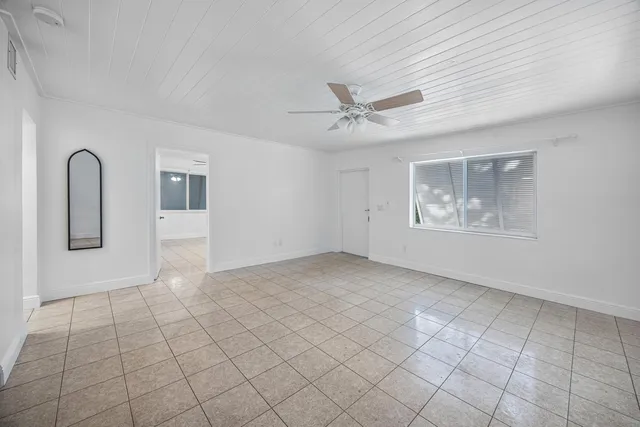 a view of an empty room with window