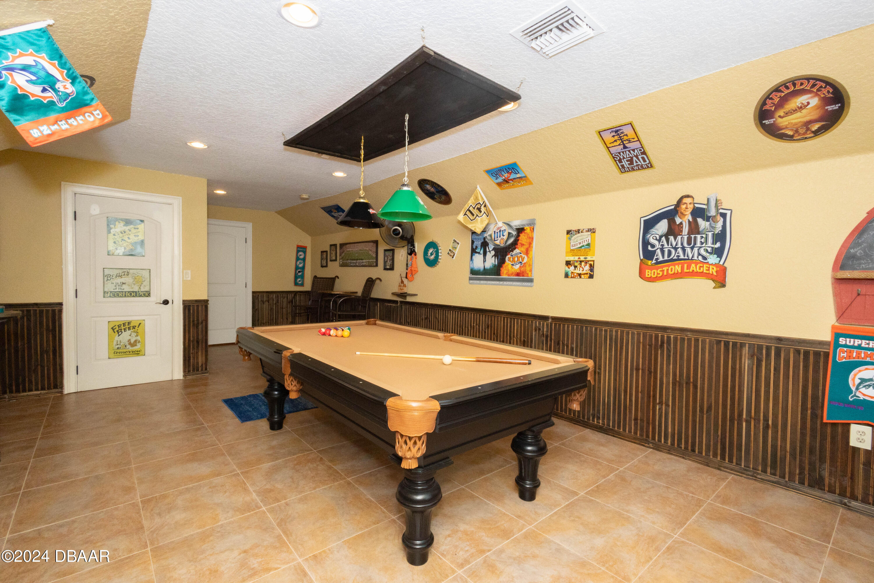 175 Whitcomb Drive Geneva, FL 32732 - Photo 33 of 91 a room with pool table and wall paintings