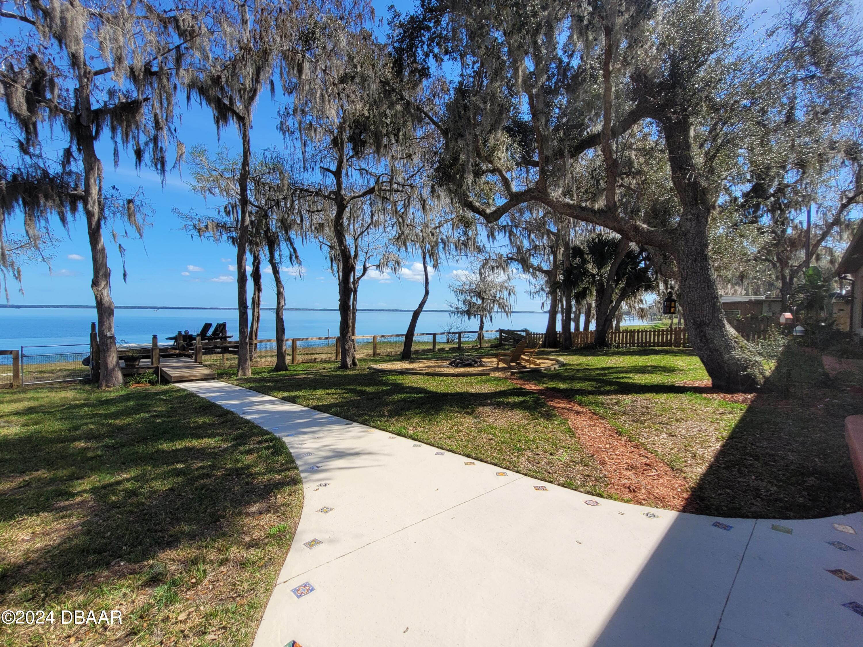 175 Whitcomb Drive Geneva, FL 32732 - Photo 65 of 91 a view of a yard with palm trees