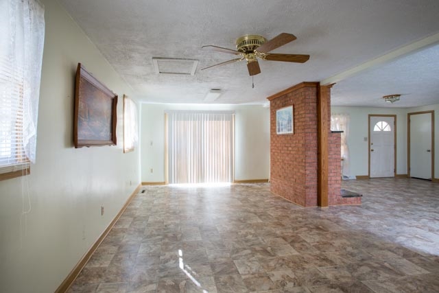 604 North River Road Mount Solon, VA 22843 - Photo 8 of 30 a view of a livingroom with a ceiling fan and window
