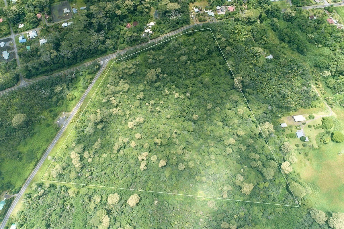 9 Kapoho Road Pahoa, HI 96778 - Photo 14 of 17 a view of a yard with a tree