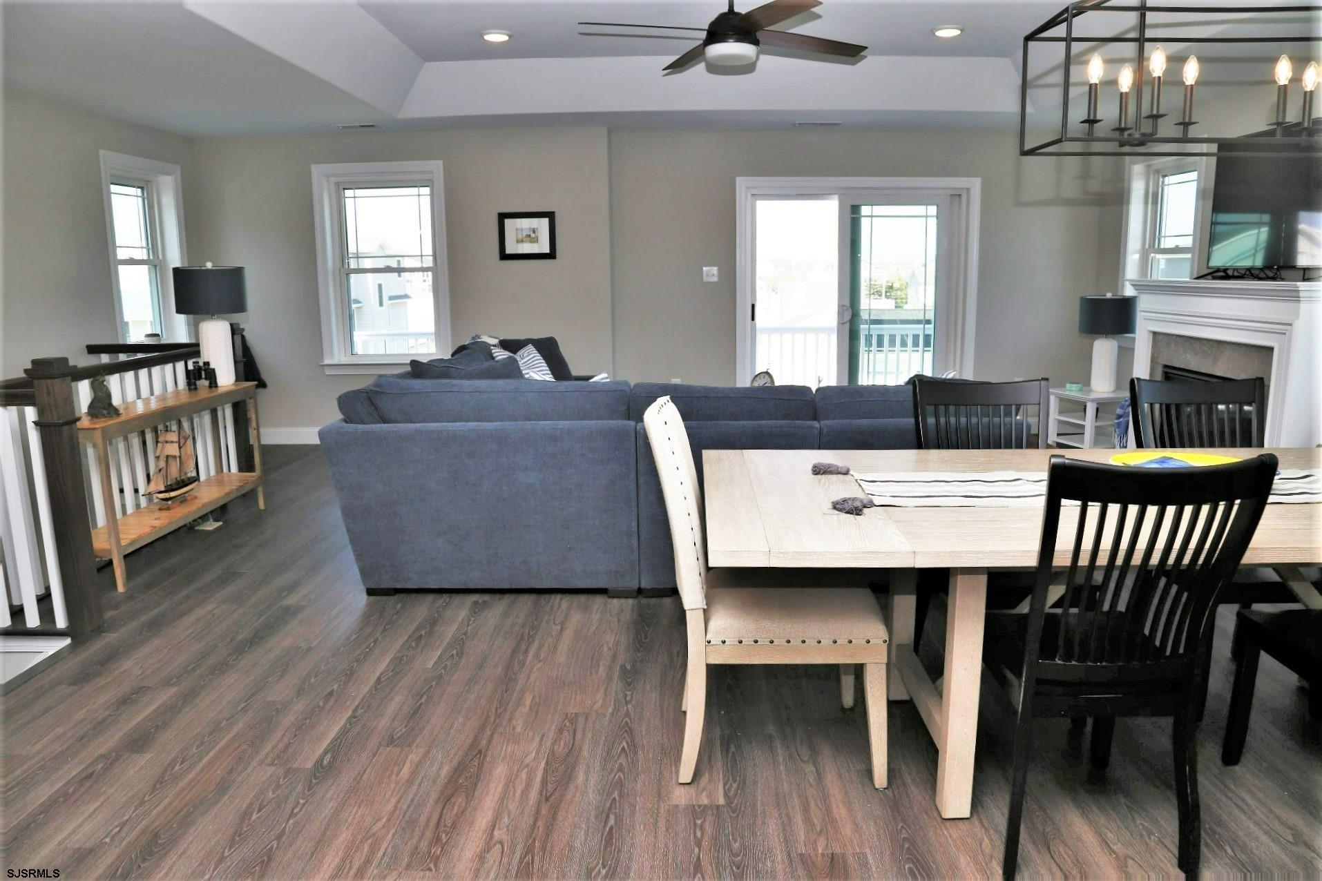336 32nd Street South Brigantine, NJ 08203 - Photo 5 of 25 a living room with furniture and a wooden floor