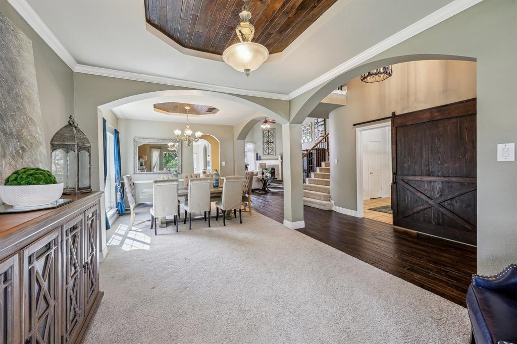 5603 Blazing Star Road Frisco, TX 75036 - Photo 3 of 39 a view of a livingroom with furniture and a hallway
