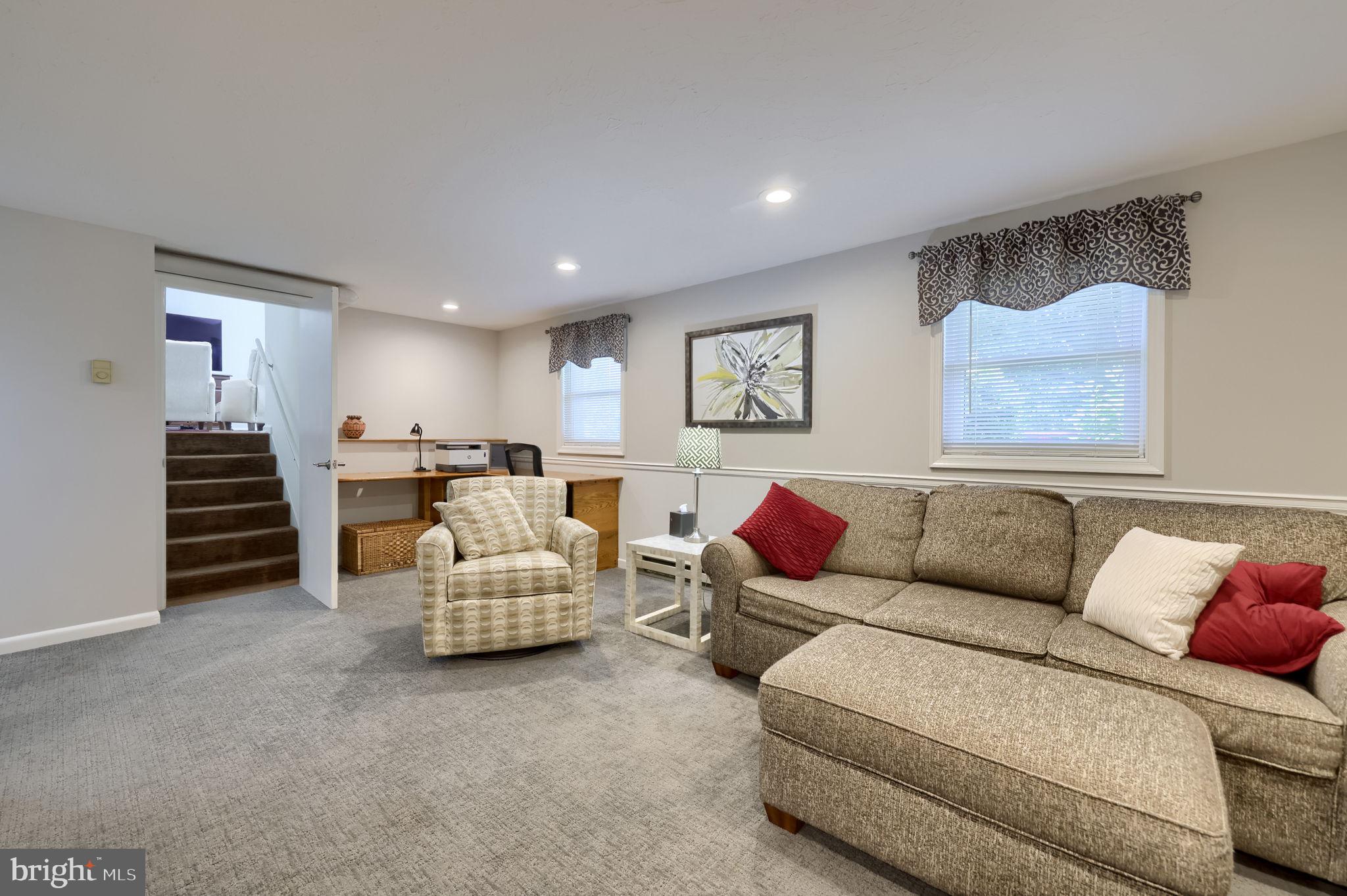 91 Buchland Road Ephrata, PA 17522 - Photo 25 of 59 Cozy basement retreat with natural light.