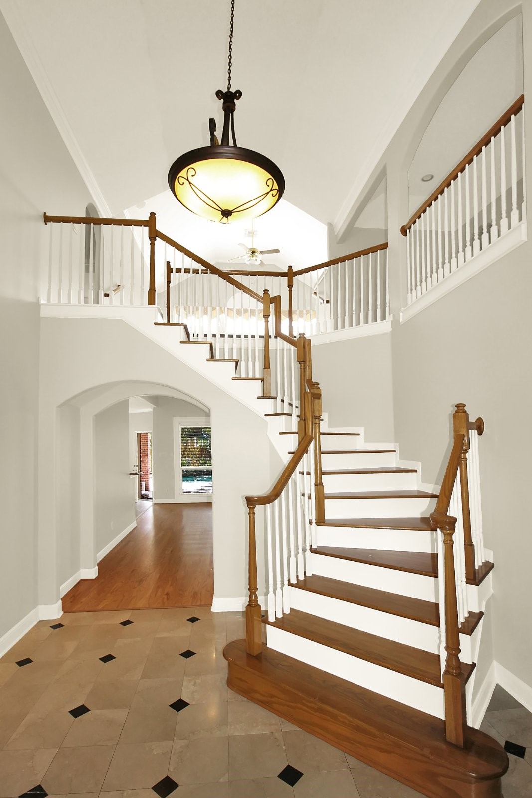 601 Forest Bend Lane Friendswood, TX 77546 - Photo 3 of 27 a view of entryway and hall with wooden floor