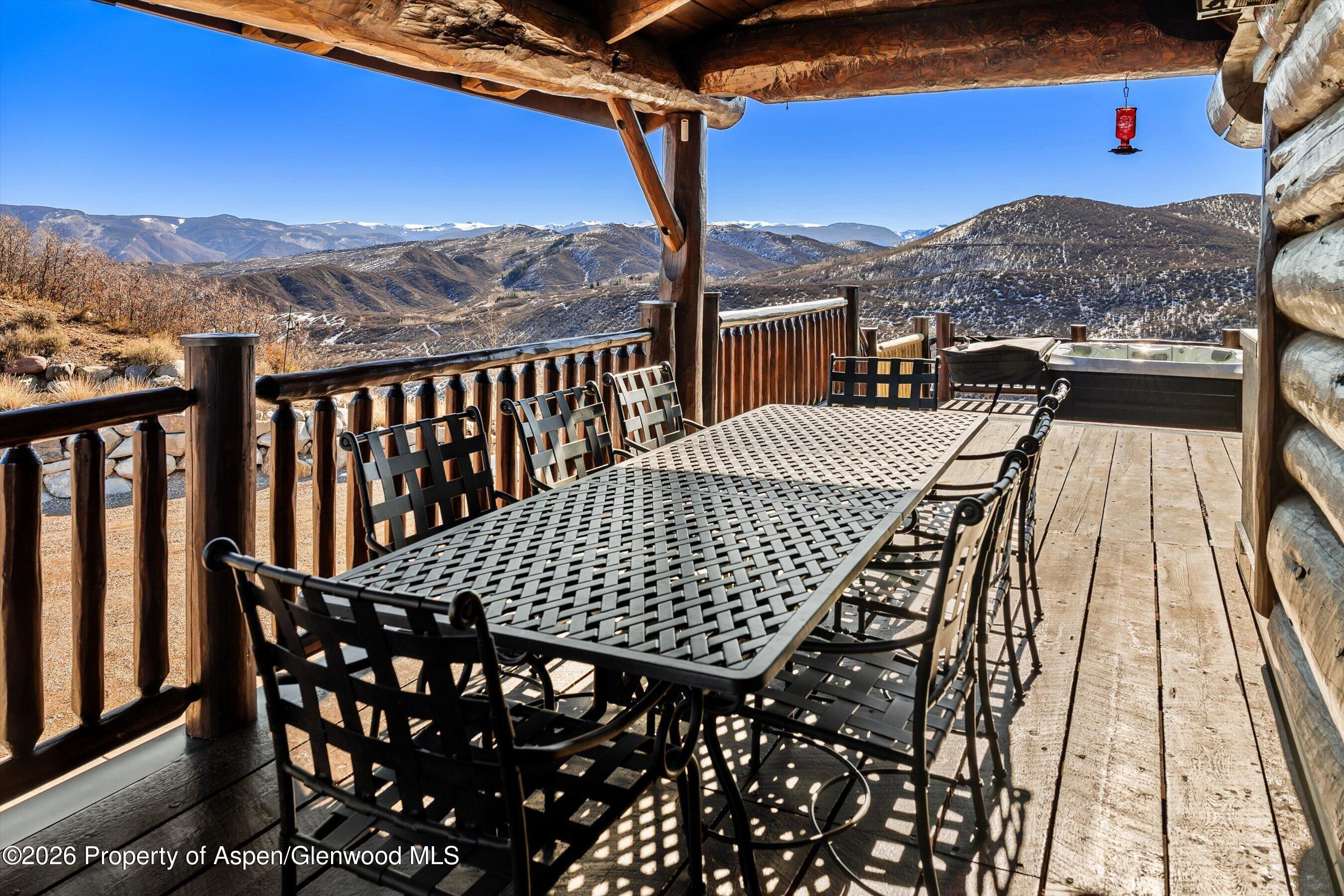 1450 Mesa Road Snowmass, CO 81654 - Photo 38 of 49 16DeckTable