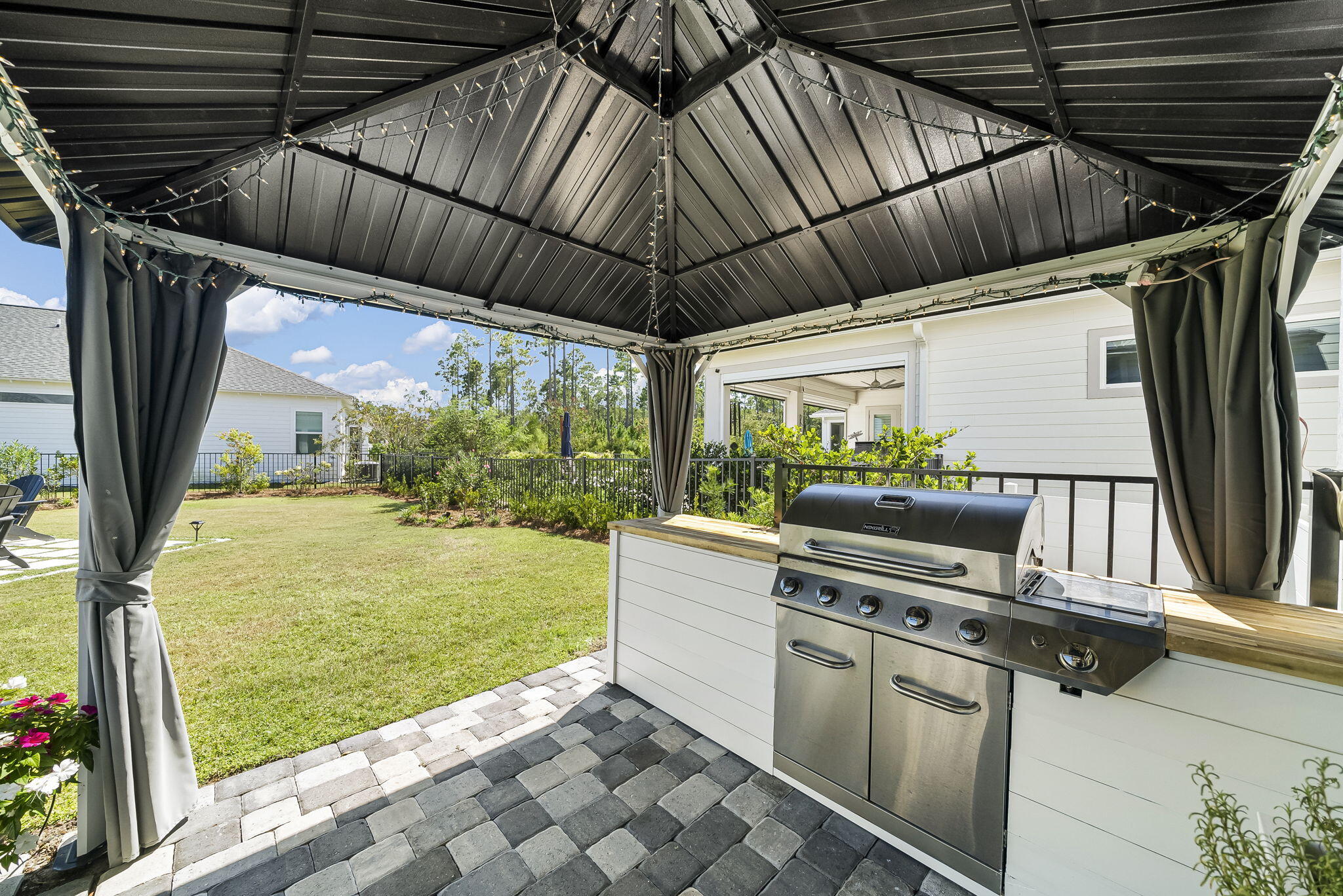 320 Naturewalk Blvd Inlet Beach Inlet Beach, FL 32461 - Photo 27 of 45 Covered Outdoor Grilling Area