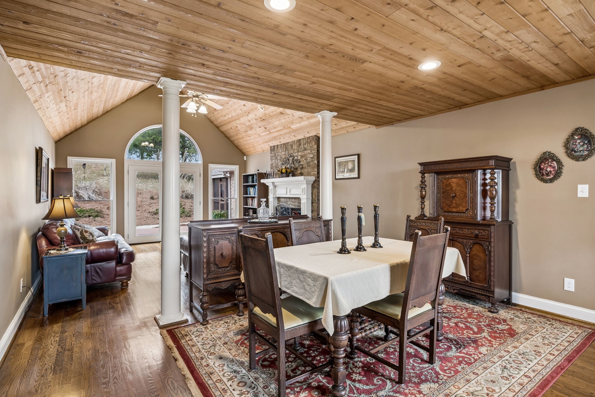 7301 Brush Creek Road Fairview, TN 37062 - Photo 2 of 30 a view of a dining room with furniture window and wooden floor