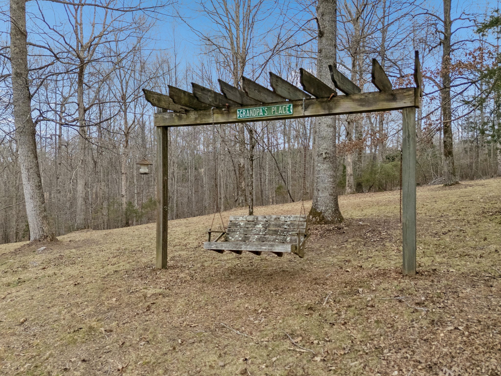 7301 Brush Creek Road Fairview, TN 37062 - Photo 25 of 30 a backyard of a house with a tree