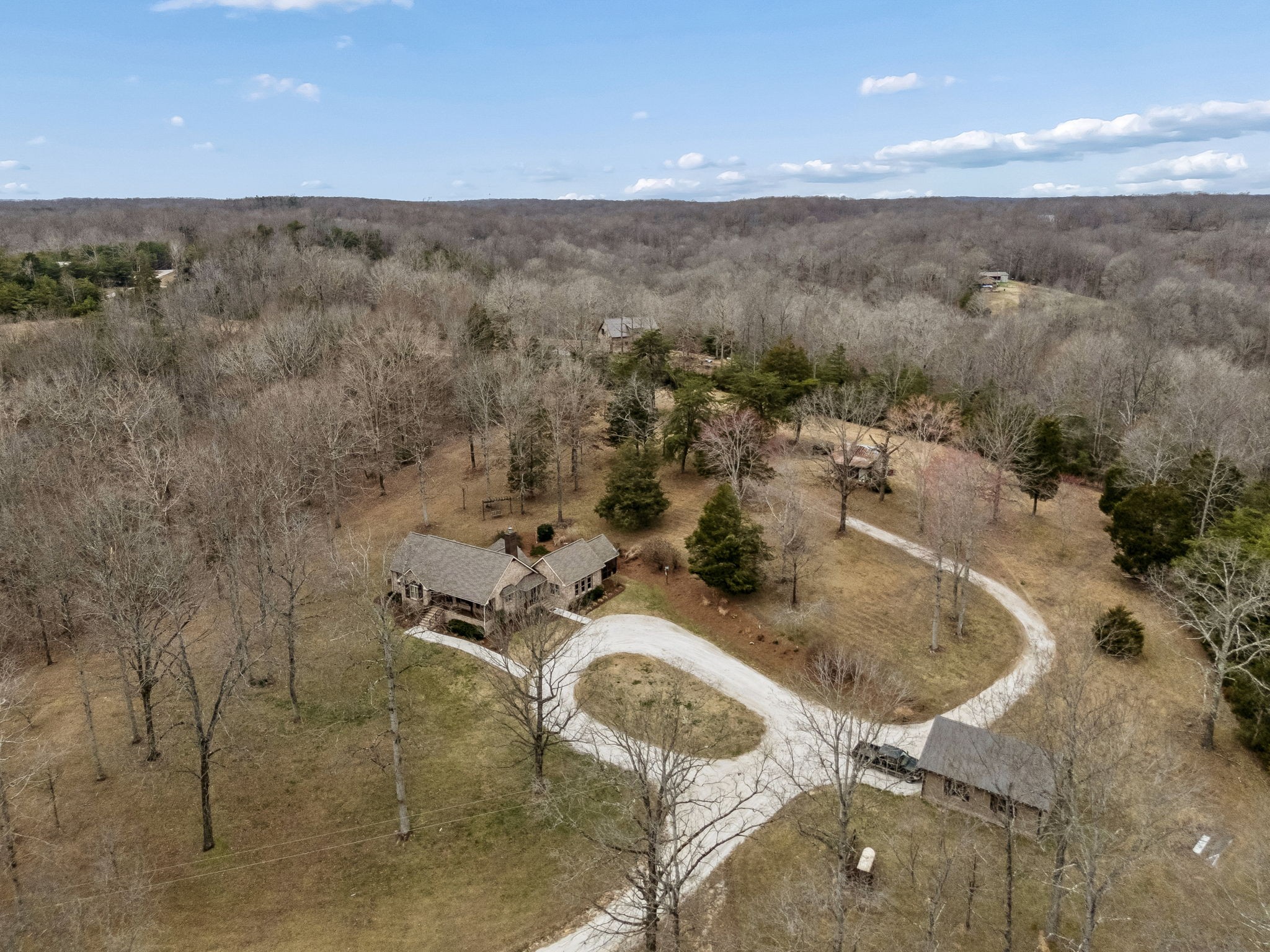 7301 Brush Creek Road Fairview, TN 37062 - Photo 27 of 30 an aerial view of a house with outdoor space