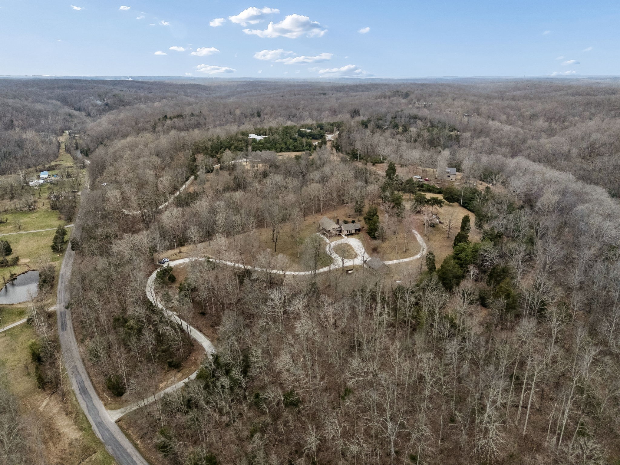 7301 Brush Creek Road Fairview, TN 37062 - Photo 29 of 30 an aerial view of grey house