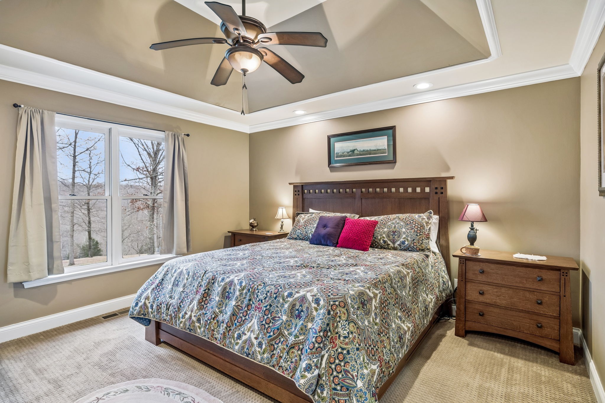 7301 Brush Creek Road Fairview, TN 37062 - Photo 9 of 30 a bedroom with a bed and a window