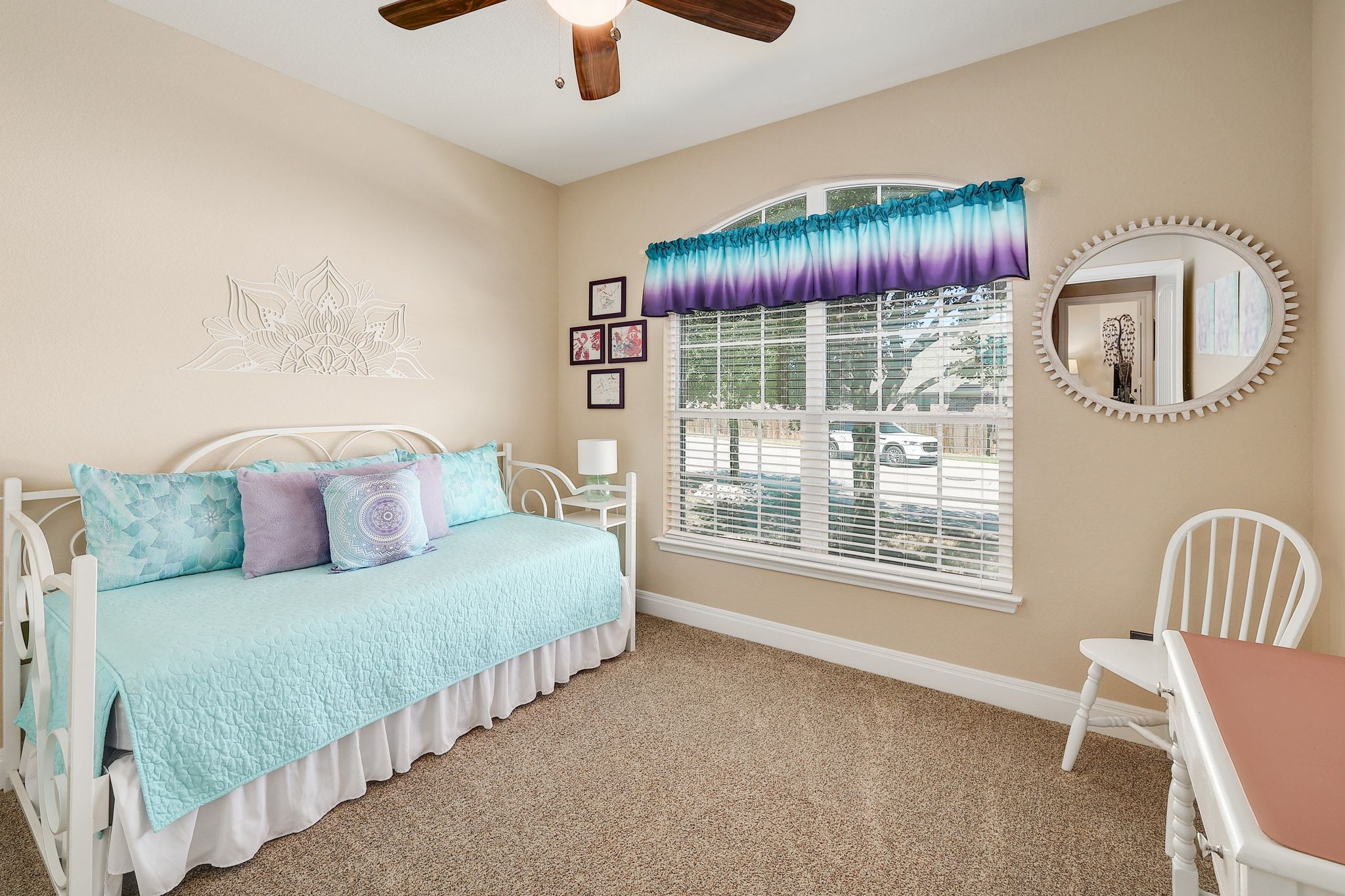 646 Landon Samuel Loop Pflugerville, TX 78660 - Photo 28 of 40 a spacious bedroom with a bed and window