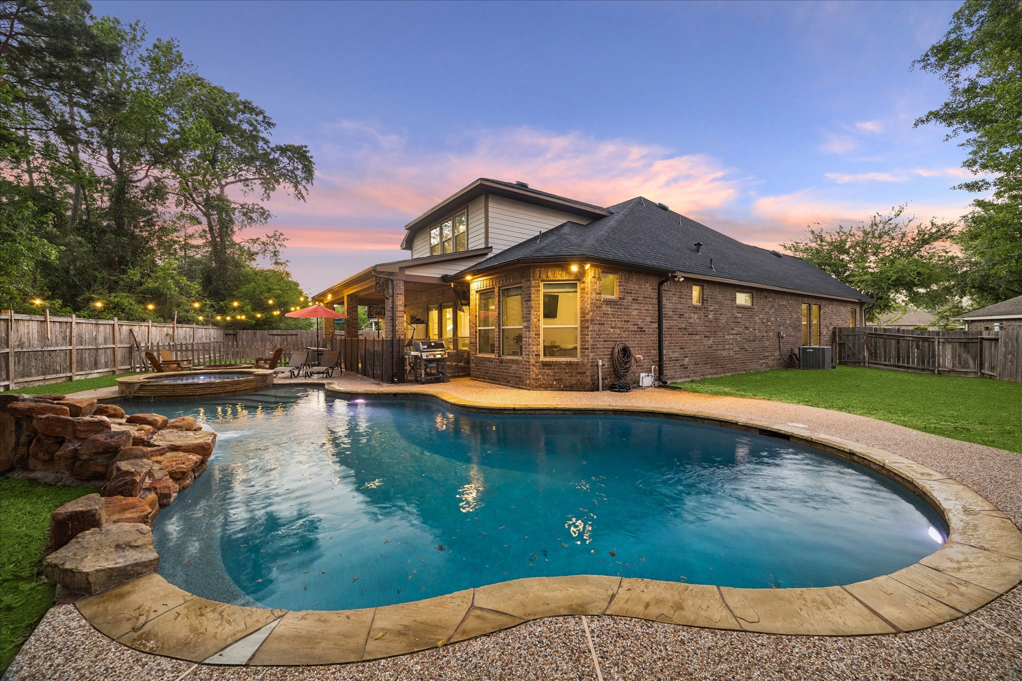 31618 Ember Trail Lane Spring, TX 77386 - Photo 32 of 44 Large salt water pool