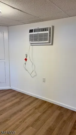 a view of a room with an empty space