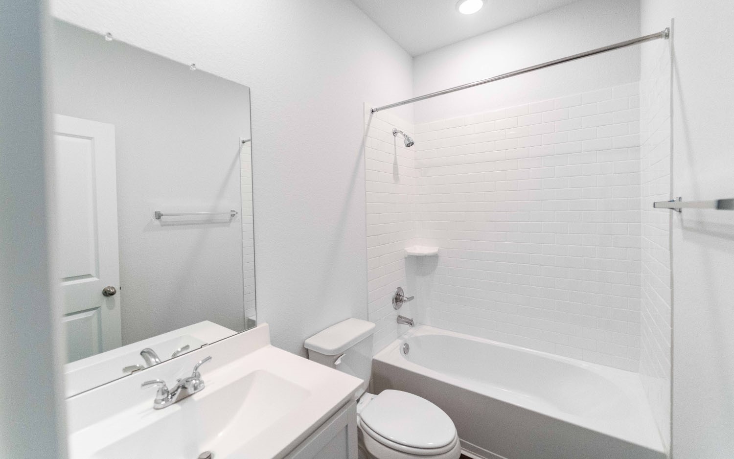 1718 Windrose Bend Angleton, TX 77515 - Photo 10 of 14 a bathroom with a sink toilet and shower