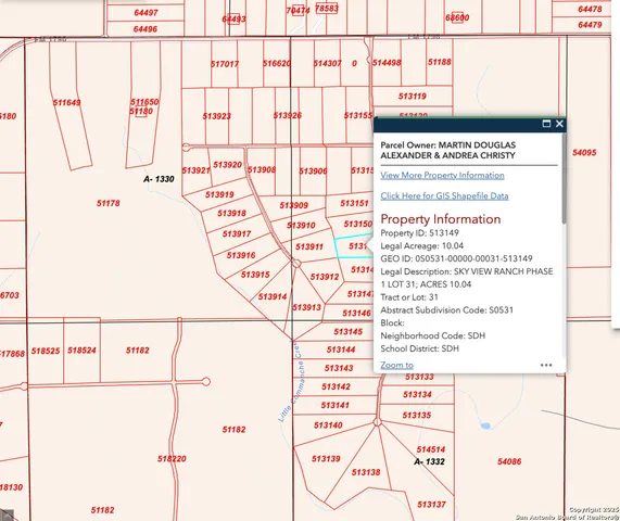 $225,000 | Lot 31 Utopia Forest, D'Hanis, TX 78850