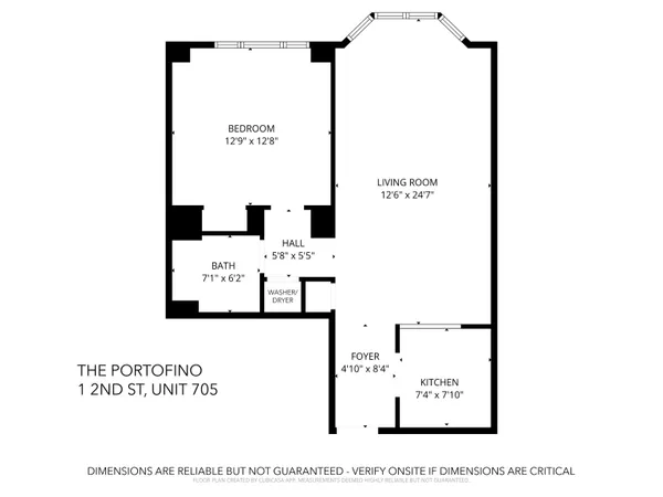 $678,000 | 1 2nd Street, Unit 705, Jersey City, NJ 07302