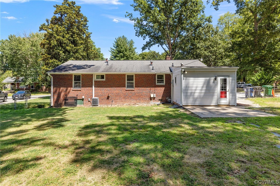 9303 Edson Road Henrico, VA 23229 - Photo 20 of 20 a view of a house with a backyard porch and sitting area