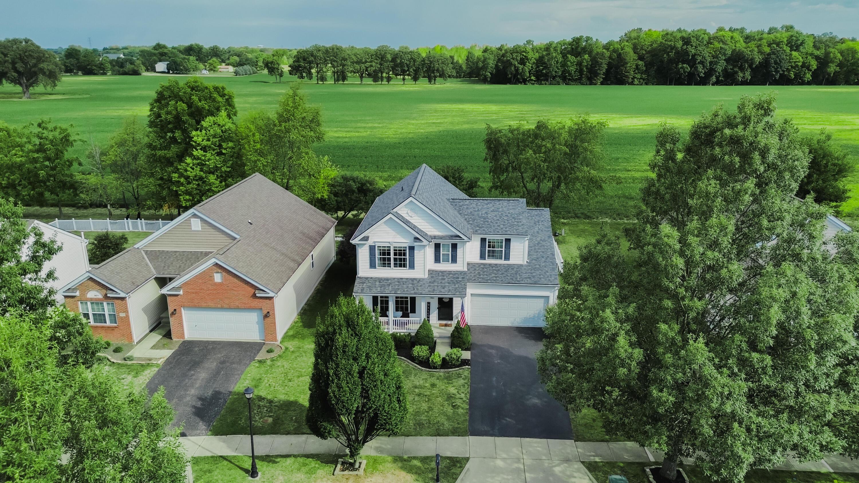 5930 Myrick Road Dublin, OH 43016 - Photo 3 of 41 Aerial Front