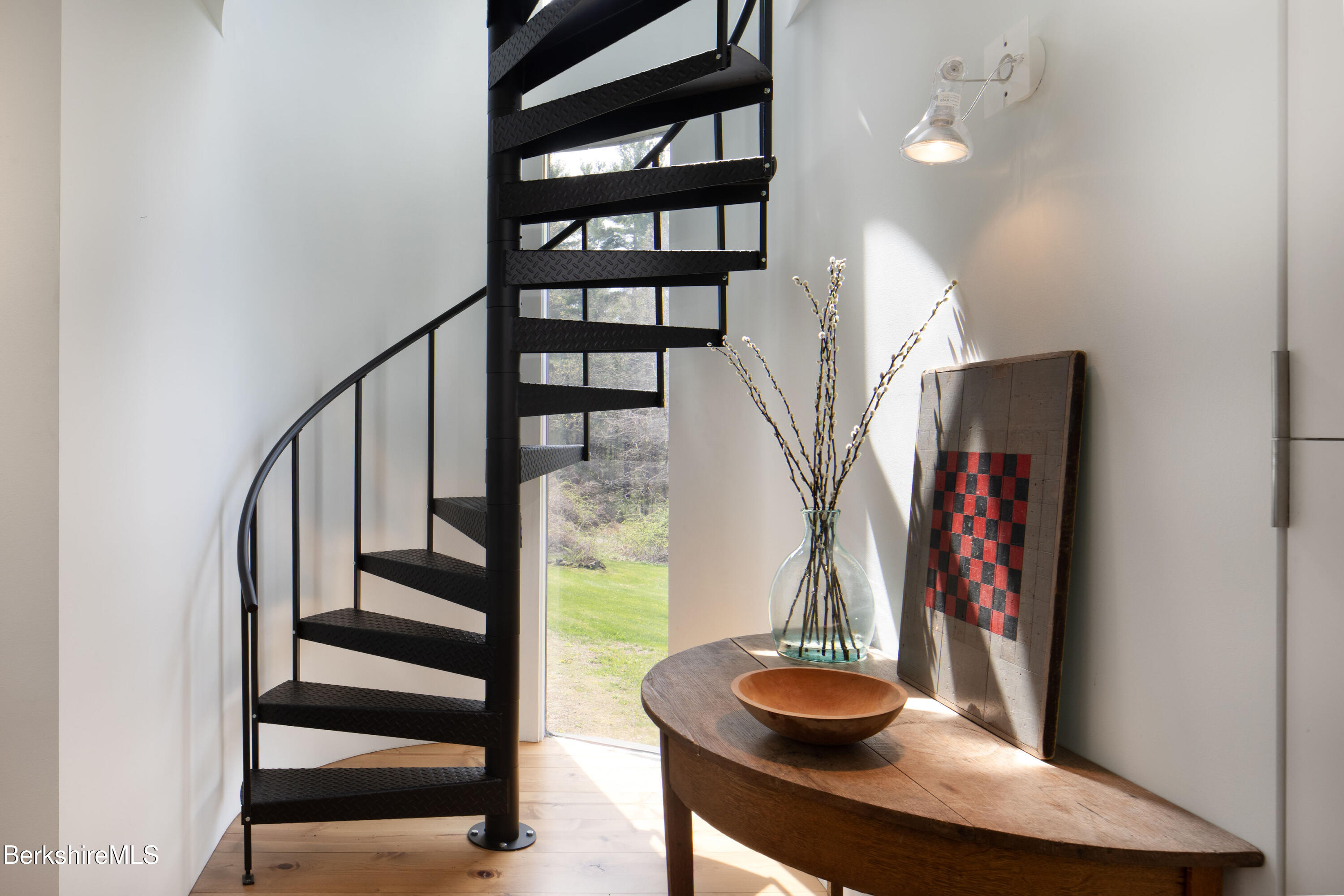 856 Barnum Street Sheffield, MA 01257 - Photo 23 of 34 Spiral stairs