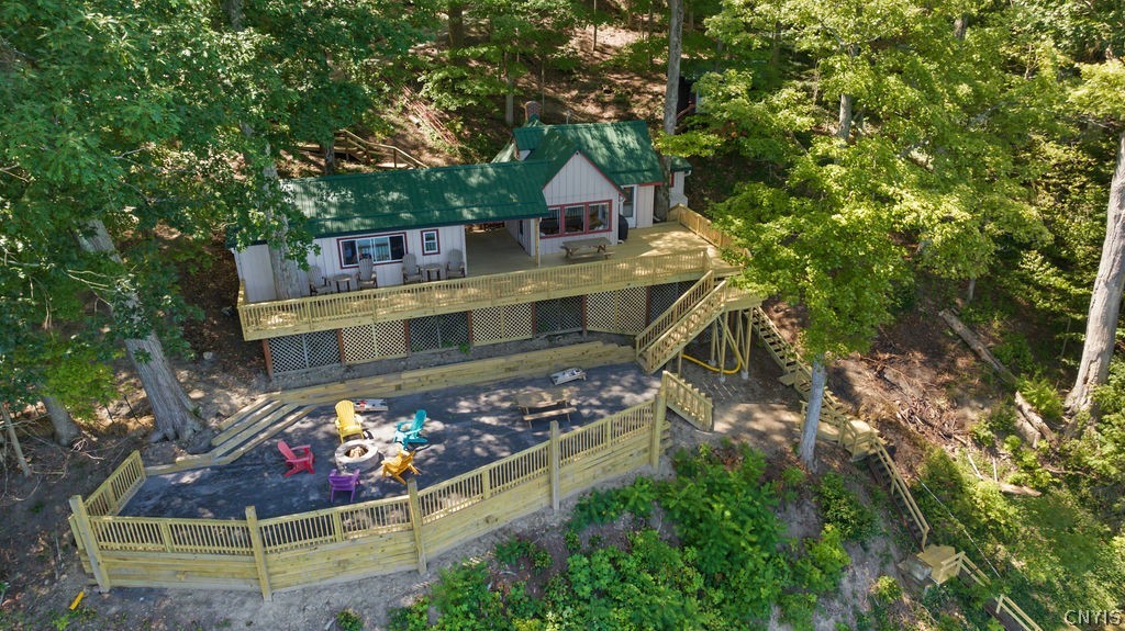126 Ridings Drive Homer, NY 13077 - Photo 35 of 44 Aerial - rear view