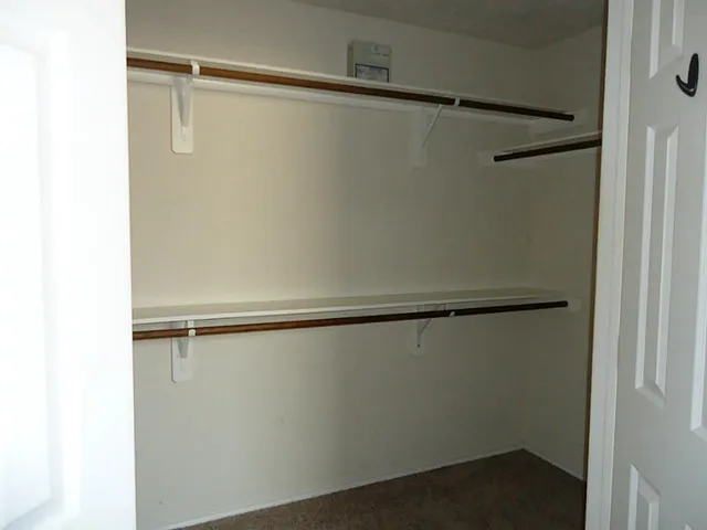a view of walk in closet