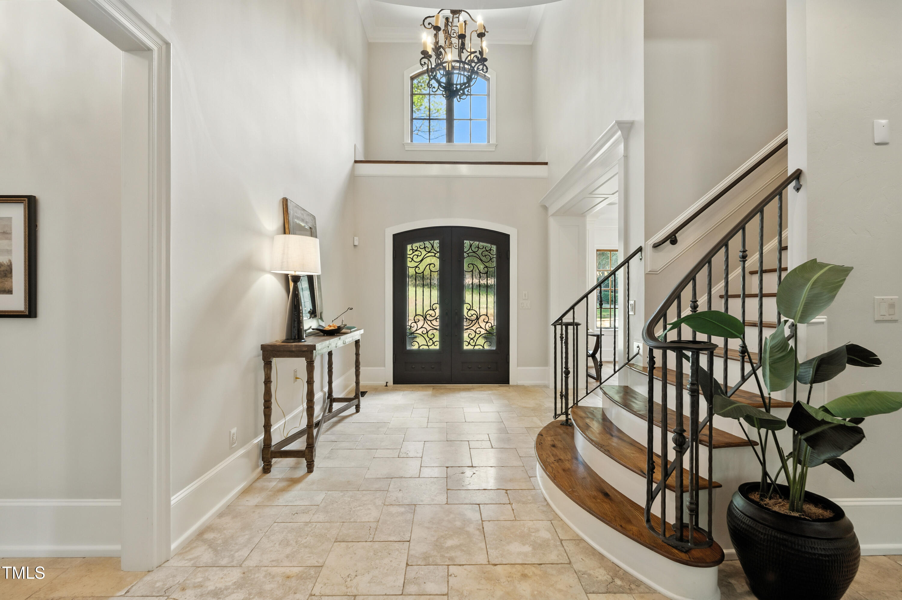 11213 Jonas Ridge Lane Raleigh, NC 27613 - Photo 11 of 91 a view of entryway and hall with a front door