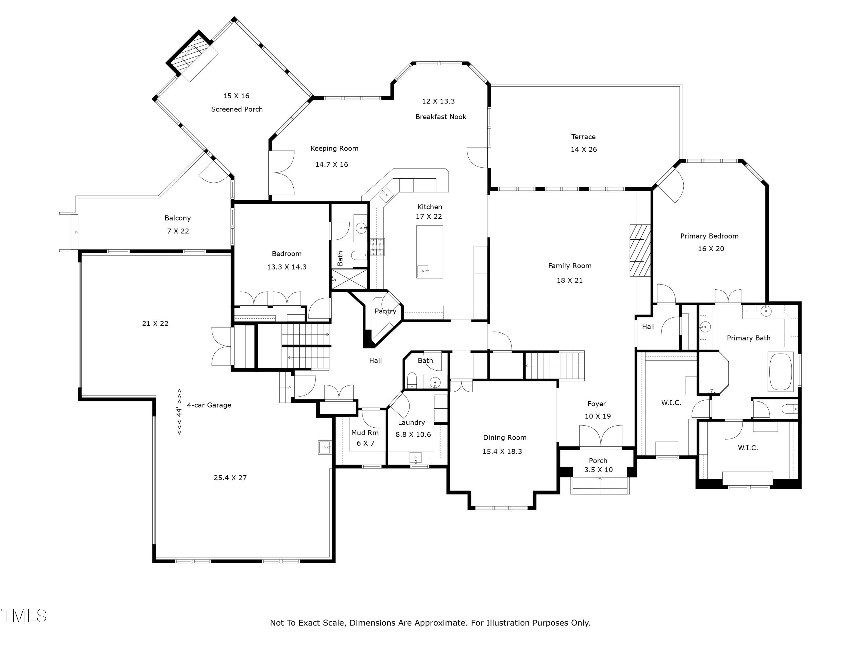 11213 Jonas Ridge Lane Raleigh, NC 27613 - Photo 90 of 91 Floor Plan 11213 Jonas Ridge-images-1