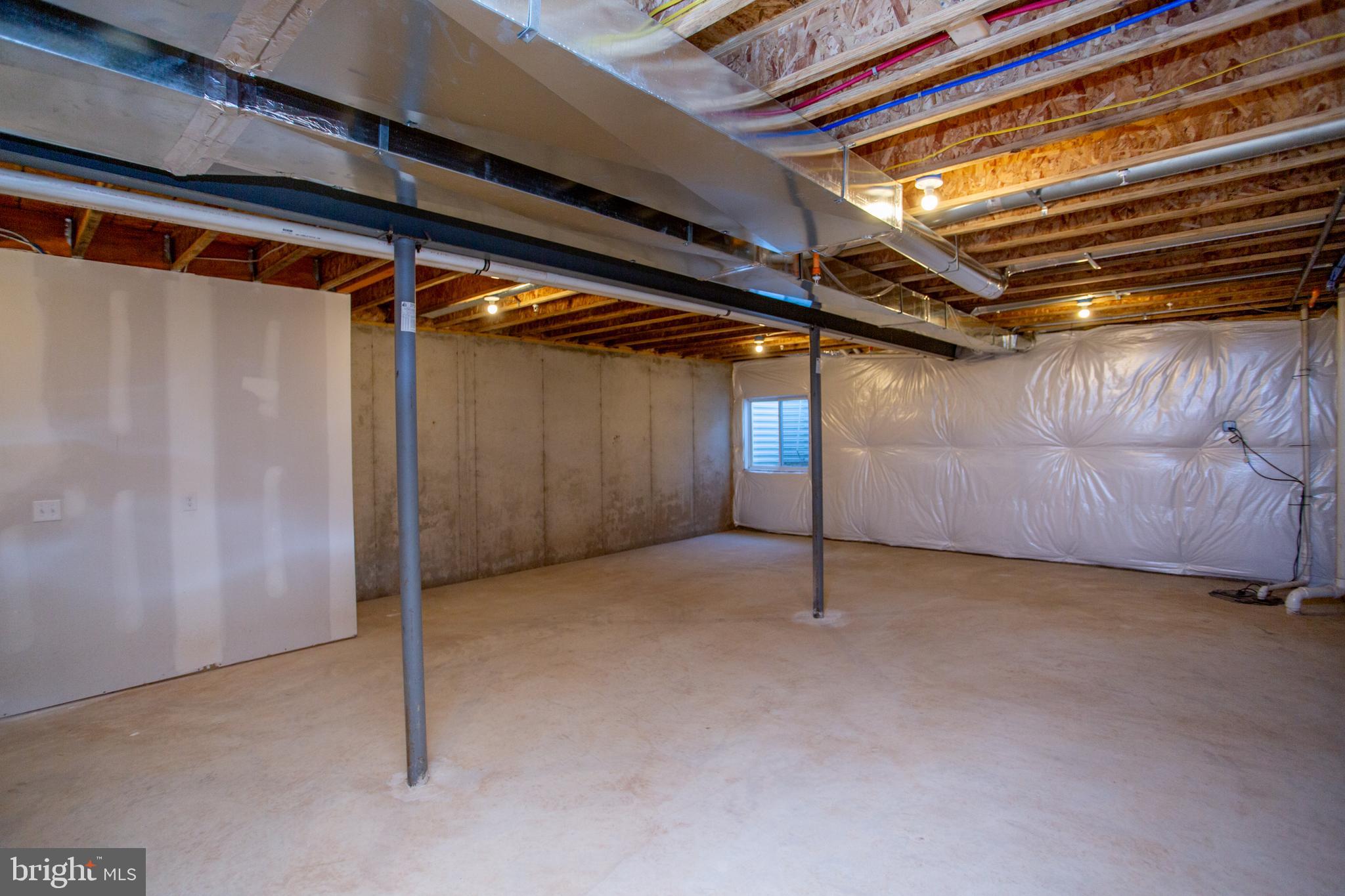 44 Parry Way Warminster, PA 18974 - Photo 22 of 36 Full Unfinished Basement