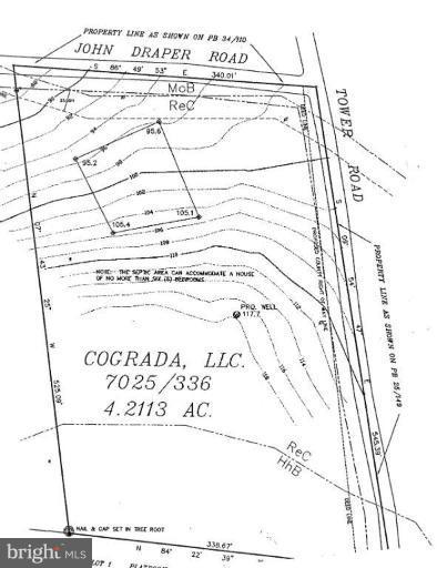 John Draper Road Smithsburg, MD 21783 - Photo 3 of 3 zoom of survey/site plan
