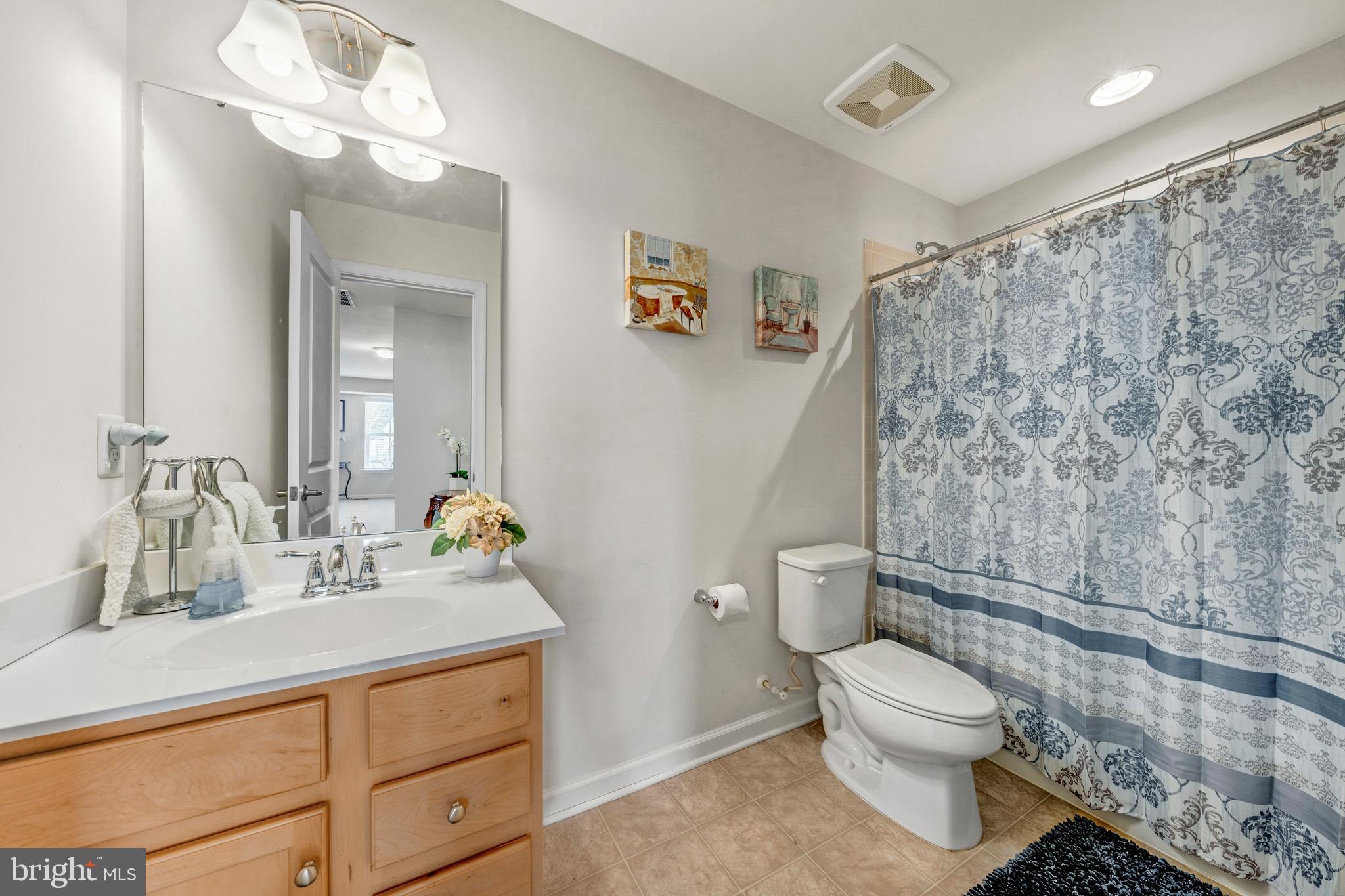 7137 Shepherdstown Road Warrenton, VA 20187 - Photo 37 of 60 a bathroom with a toilet sink and mirror
