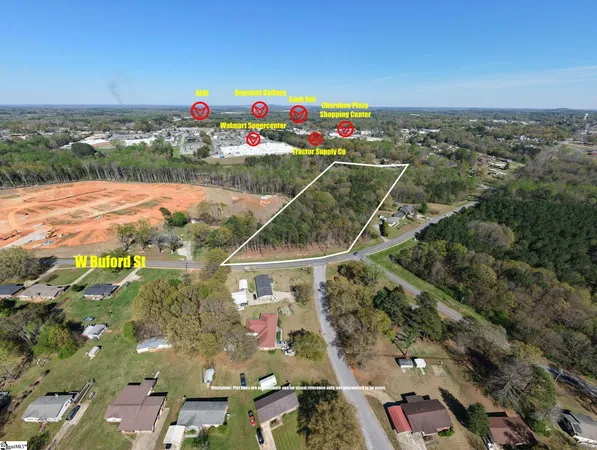 $4,000,000 | 0 West Buford Street, Gaffney, SC 29341