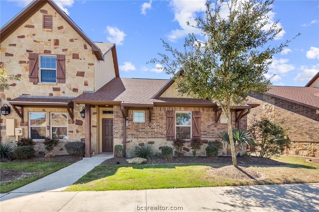 4118 Gunner Trail College Station, TX 77845 - Photo 1 of 1 a view of a house with a yard
