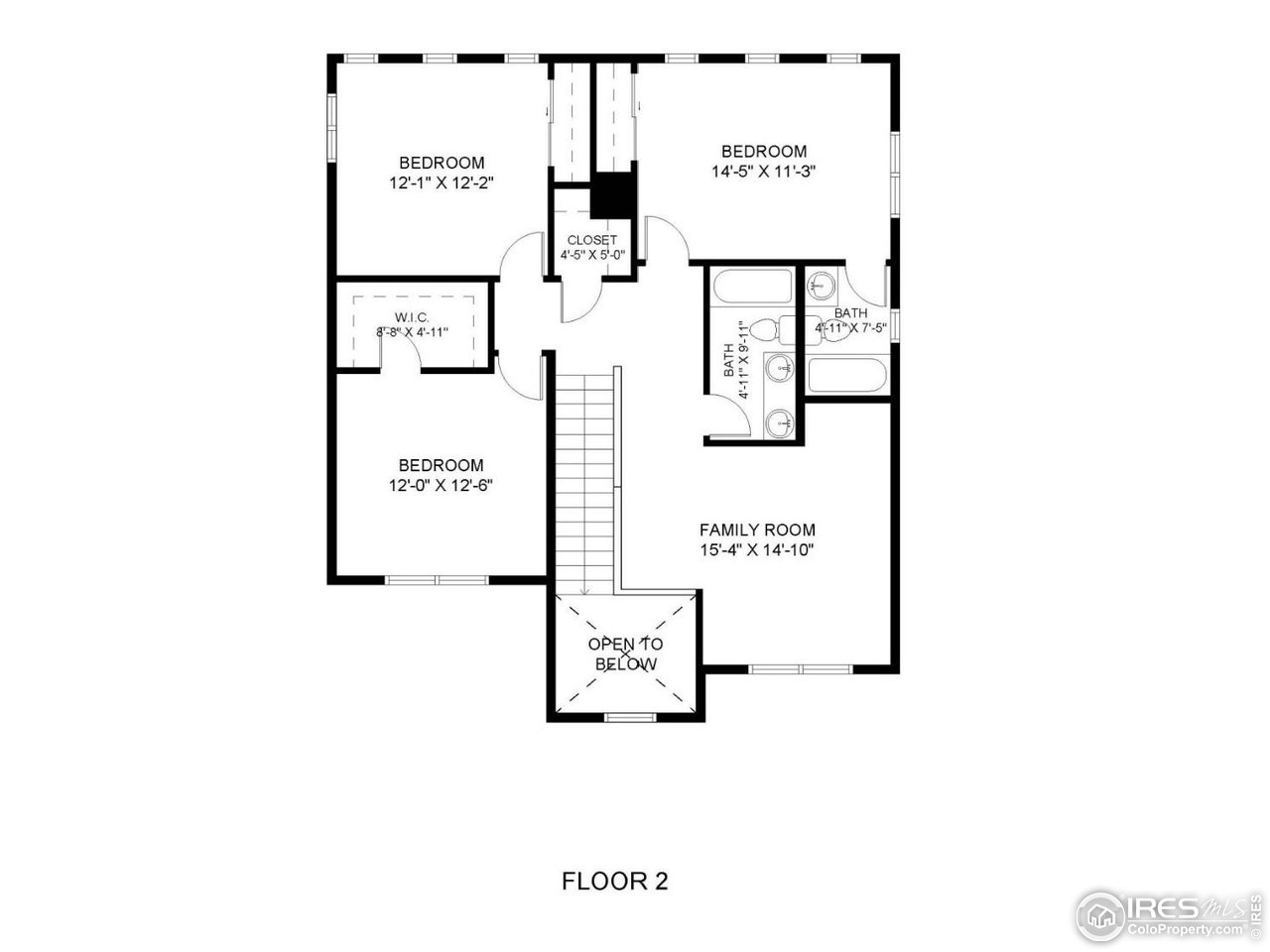 5543 Calgary Street Timnath, CO 80547 - Photo 44 of 48 2nd Floor