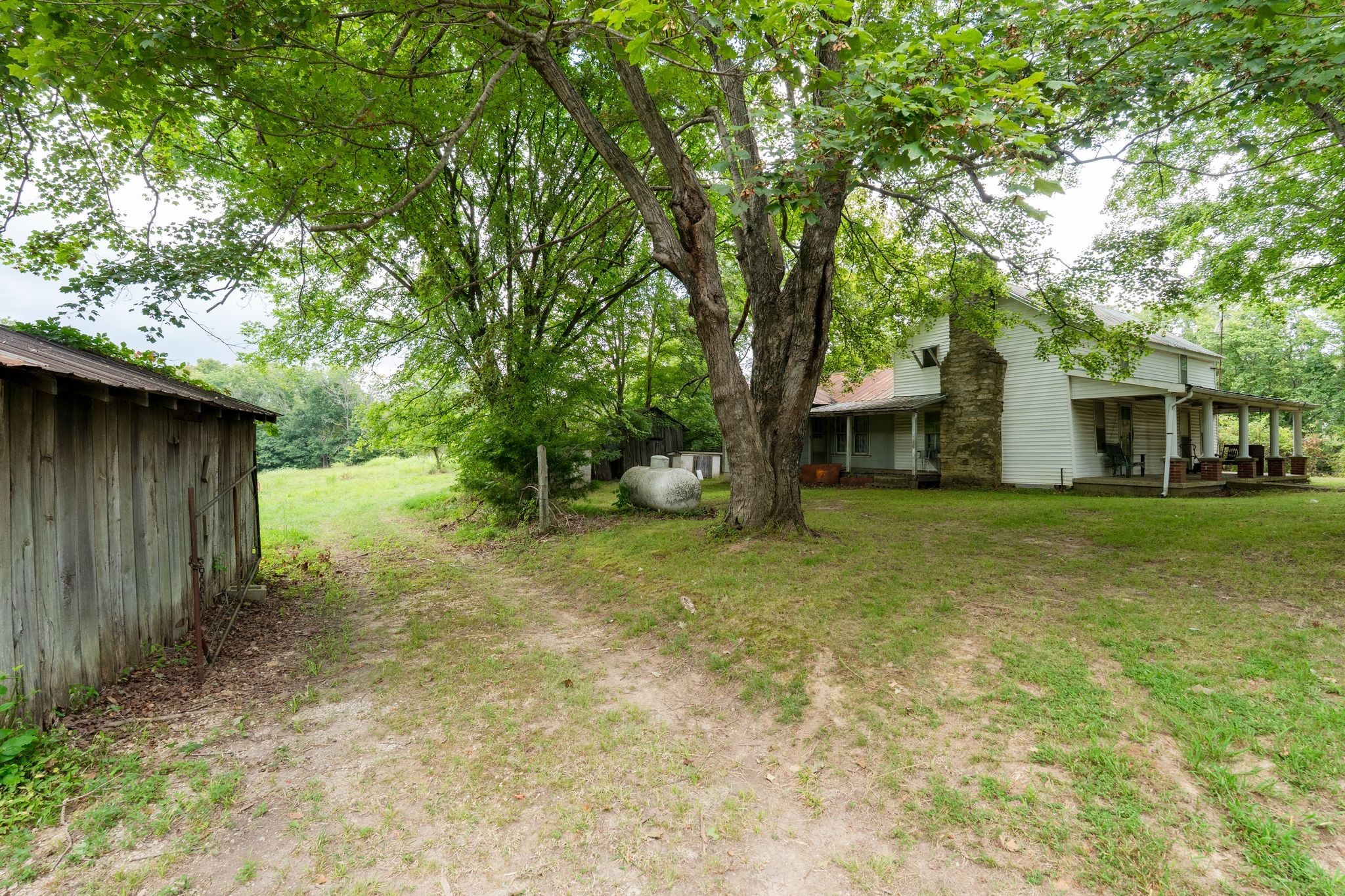 2882 Mobley Ridge Road Duck River, TN 38454 - Photo 22 of 70 a view of a house with a yard and large trees