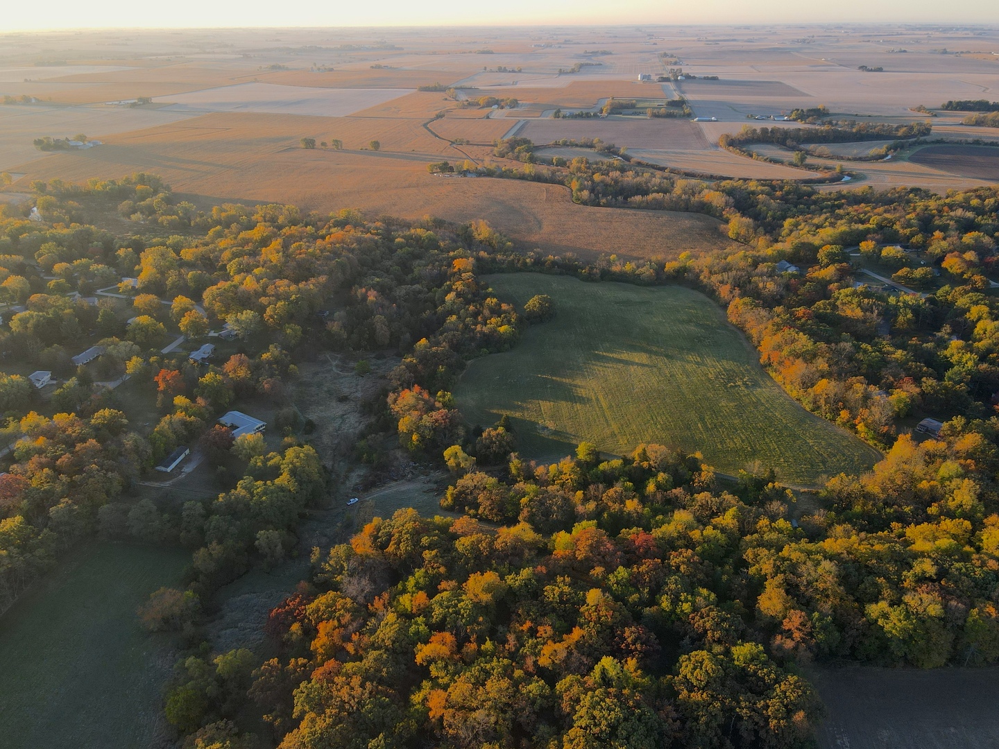 0 Mountain Lane Freeport, IL 61032 - Photo 10 of 78 an aerial view of residential houses with outdoor space