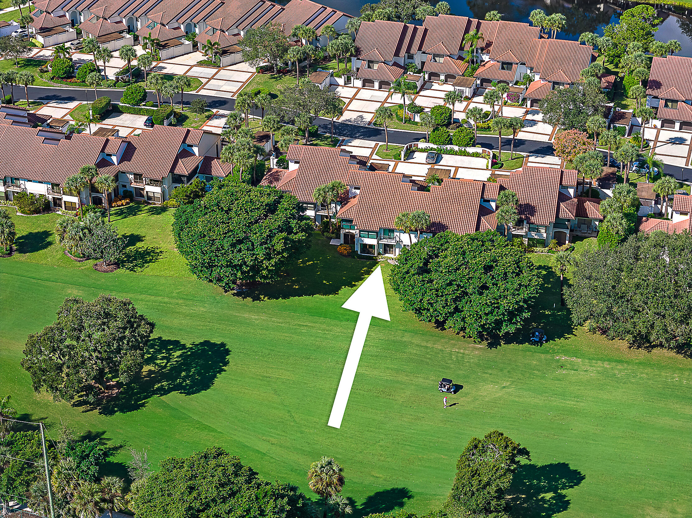 16648 Traders Crossing North, Unit 106 Jupiter, FL 33477 - Photo 22 of 32 Aerial From Par 4