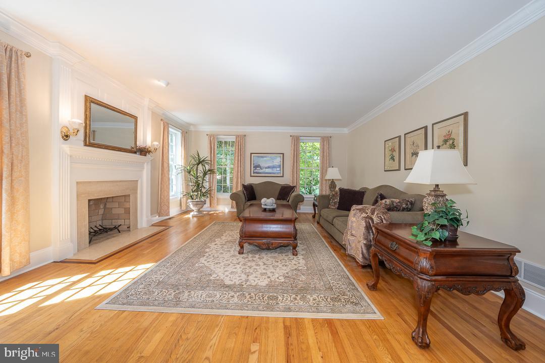 2 Spring Meadows Farm Lane Malvern, PA 19355 - Photo 21 of 63 a living room with furniture and a fireplace