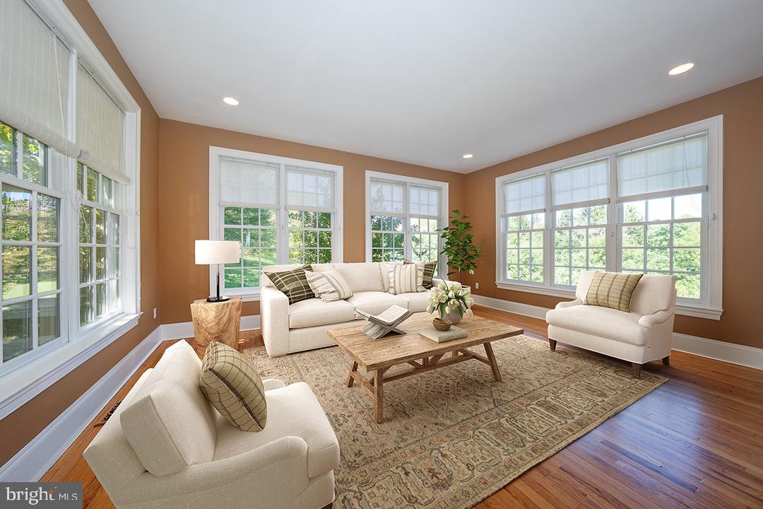2 Spring Meadows Farm Lane Malvern, PA 19355 - Photo 6 of 63 a living room with furniture and a large window
