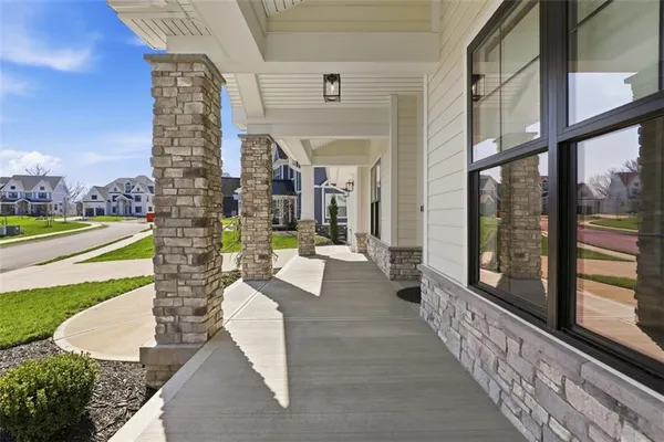 a view of a building with a outdoor space