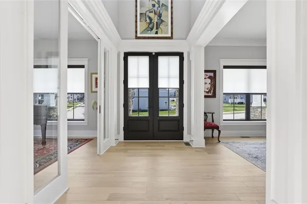 a view interior of a house and livingroom view
