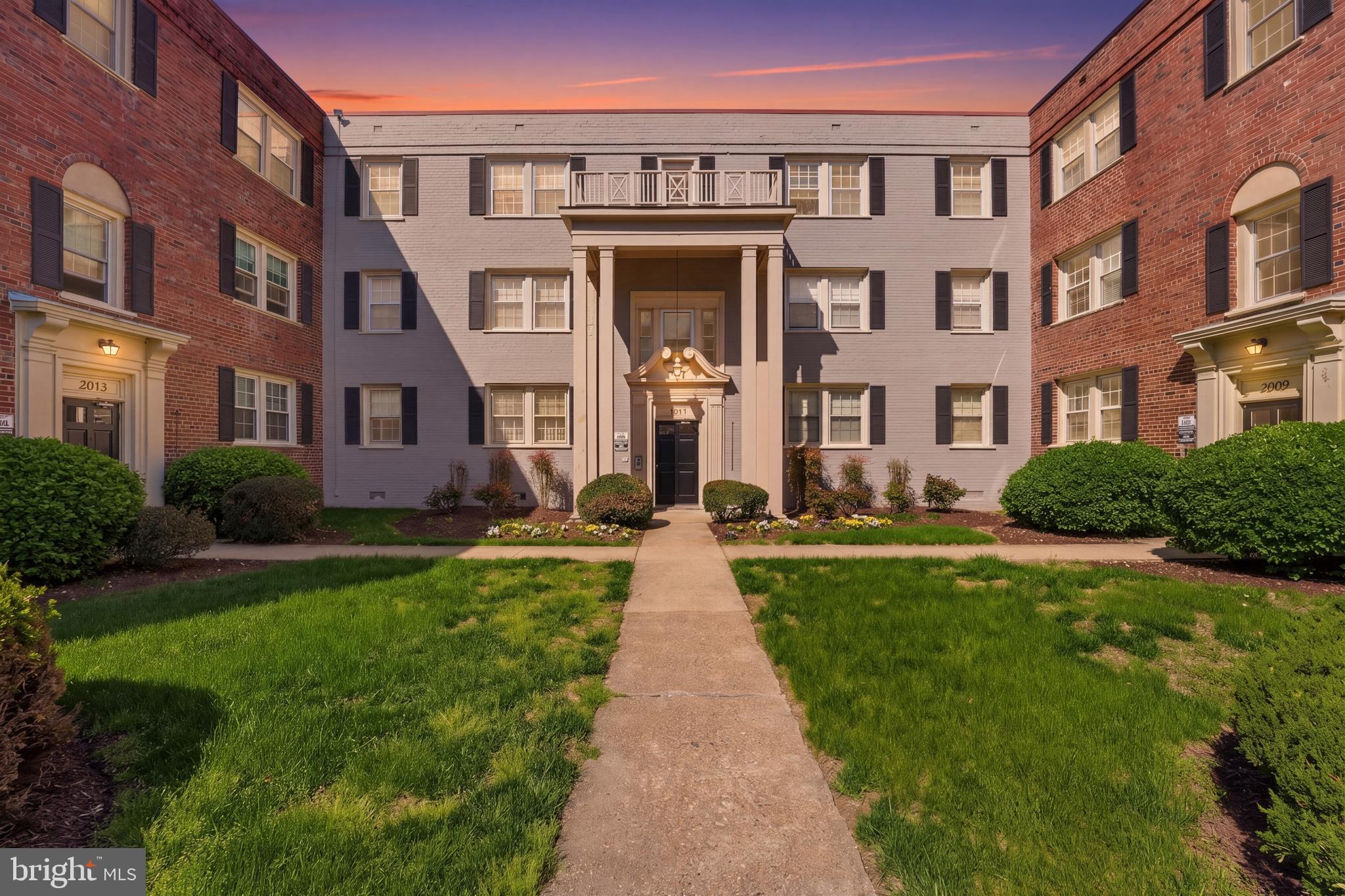 2011 37th Street Southeast, Unit 202 Washington, DC 20020 - Photo 24 of 24 a house view with a garden space